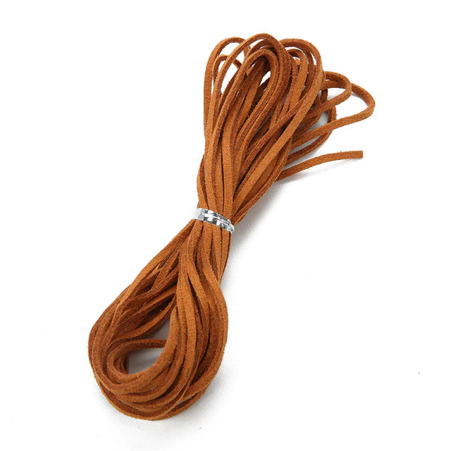 Cordón De Gamuza Plano