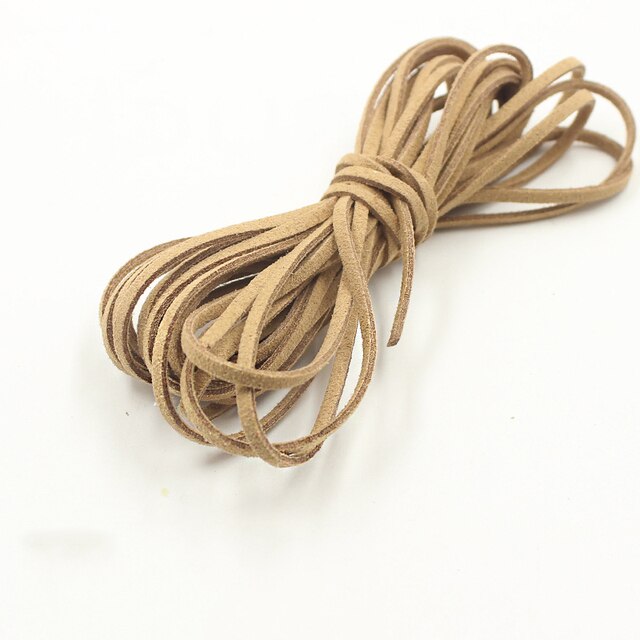 Cordón De Gamuza Plano