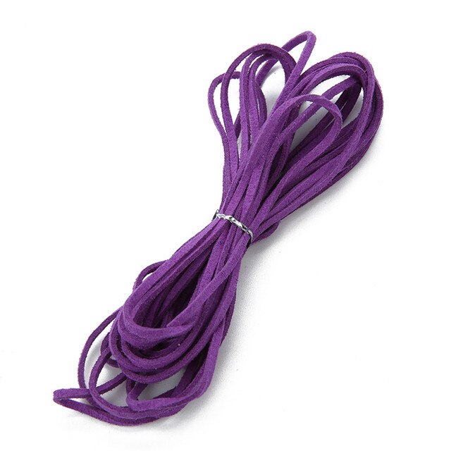 Cordón De Gamuza Plano